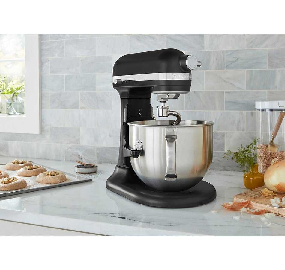 Image 237763_ALTMORE19.jpg, Product 237-763 / Price $724.99, KitchenAid 7-Quart Premium Bowl-Lift Stand Mixer with The Mixer Bible (fourth edition) from KitchenAid on TSC.ca's Kitchen department