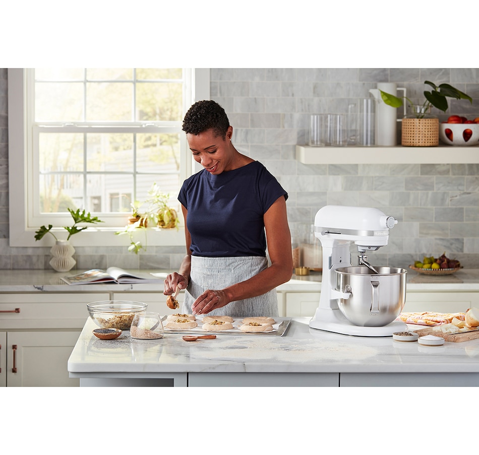 Image 237763_ALTMORE20.jpg, Product 237-763 / Price $724.99, KitchenAid 7-Quart Premium Bowl-Lift Stand Mixer with The Mixer Bible (fourth edition) from KitchenAid on TSC.ca's Kitchen department