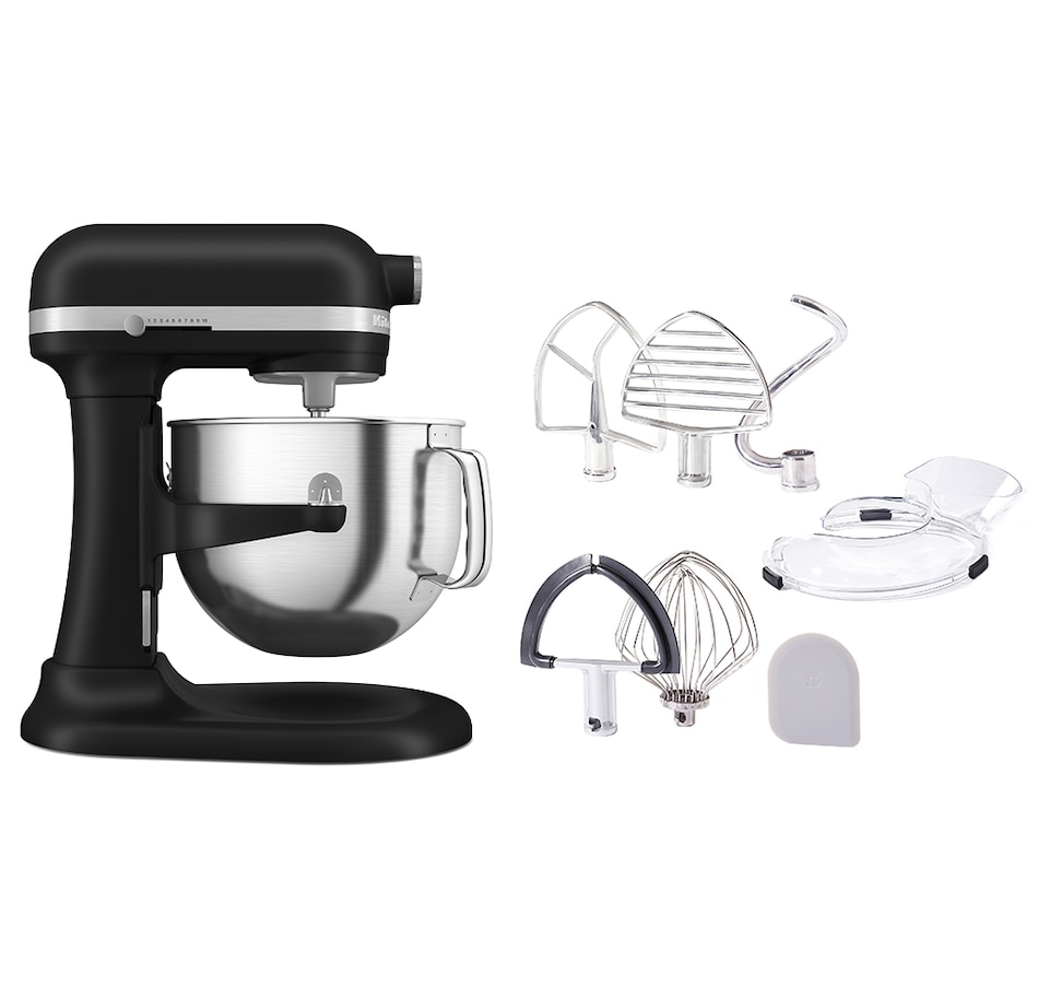 Image 237763_BKMTE.jpg, Product 237-763 / Price $724.99, KitchenAid 7-Quart Premium Bowl-Lift Stand Mixer with The Mixer Bible (fourth edition) from KitchenAid on TSC.ca's Kitchen department