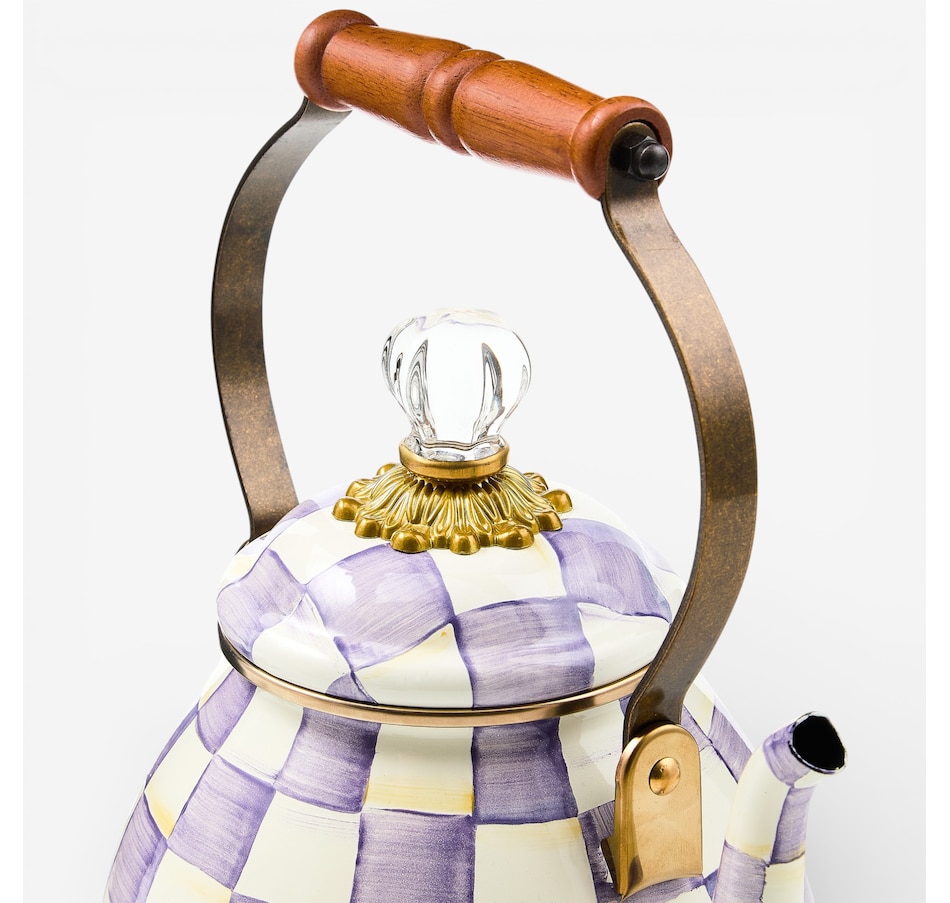Image 237766_ALTMORE10.jpg, Product 237-766 / Price $185.00 - $240.00, MacKenzie-Childs Hand-Decorated Enamel Tea Kettle from MacKenzie Childs on TSC.ca's Kitchen department