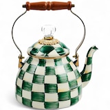 MacKenzie-Childs Hand-Decorated Enamel Tea Kettle