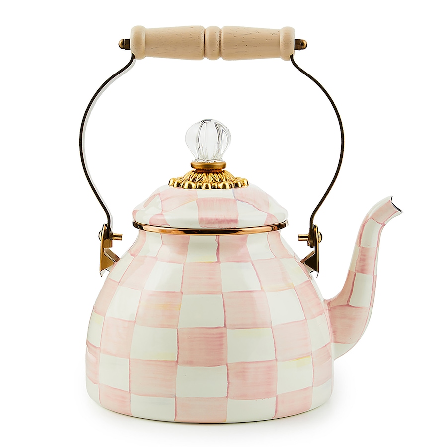 Image 237766_ROSCK.jpg, Product 237-766 / Price $209.00 - $249.00, MacKenzie-Childs Hand-Decorated Enamel Tea Kettle from MacKenzie Childs on TSC.ca's Kitchen department