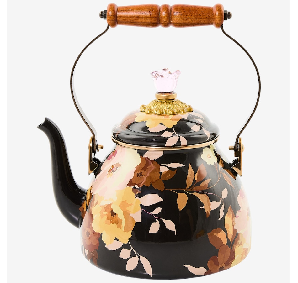 Image 237766_WIRBN.jpg, Product 237-766 / Price $199.00 - $249.00, MacKenzie-Childs Hand-Decorated Enamel Tea Kettle from MacKenzie Childs on TSC.ca's Kitchen department