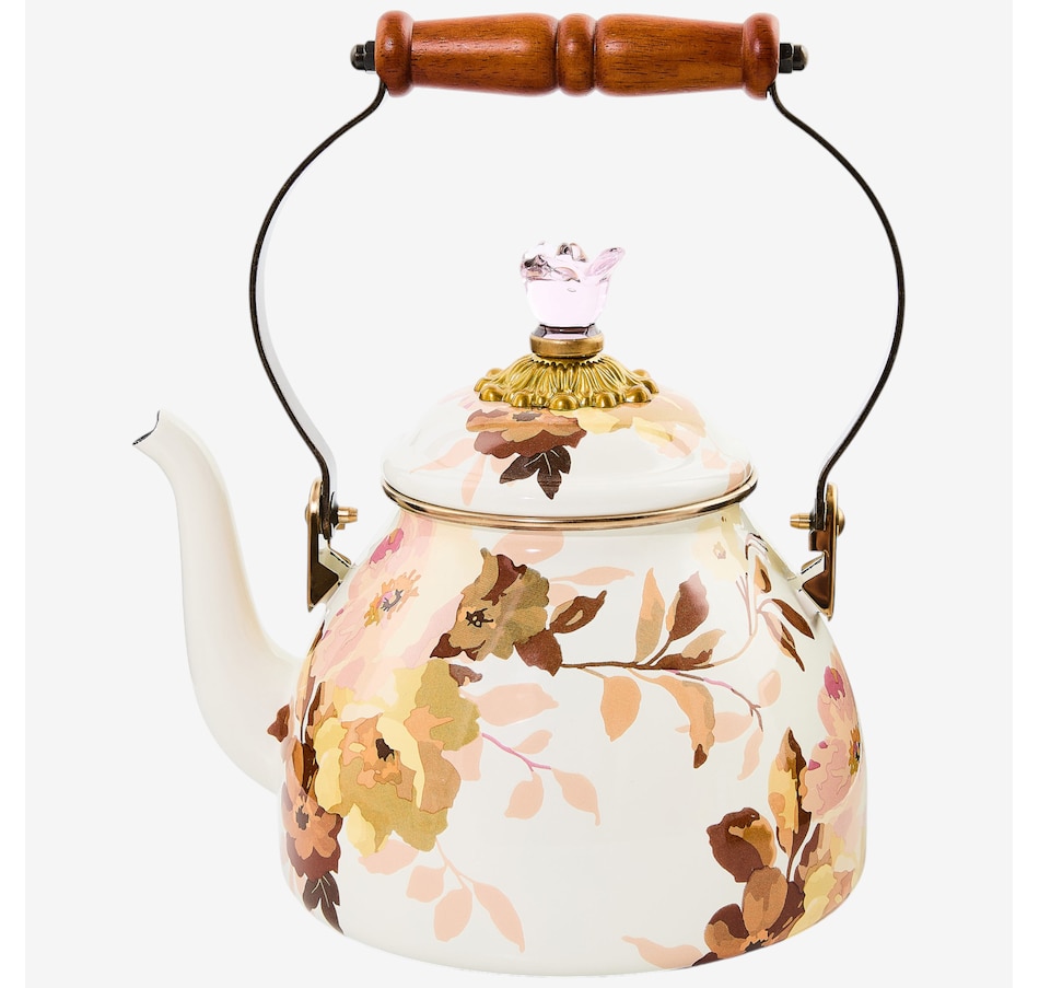 Image 237766_WLRS.jpg, Product 237-766 / Price $199.00 - $249.00, MacKenzie-Childs Hand-Decorated Enamel Tea Kettle from MacKenzie Childs on TSC.ca's Kitchen department