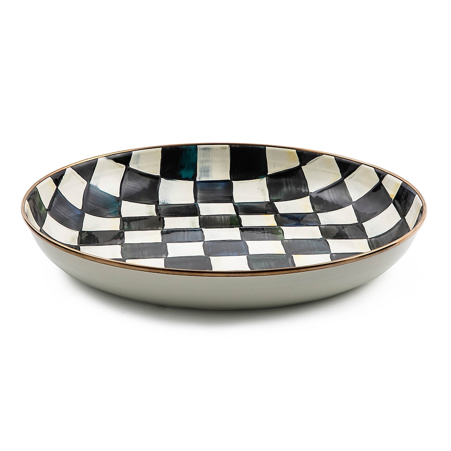 Image 237770_CRYCK.jpg, Product 237-770 / Price $150.00, MacKenzie-Childs Hand Decorated Enamel Abundant Bowl from MacKenzie Childs on TSC.ca's Kitchen department