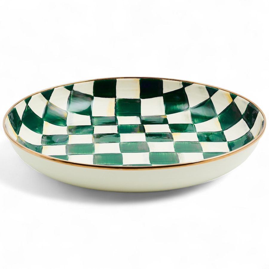Image 237770_EMECK.jpg, Product 237-770 / Price $150.00, MacKenzie-Childs Hand Decorated Enamel Abundant Bowl from MacKenzie Childs on TSC.ca's Kitchen department