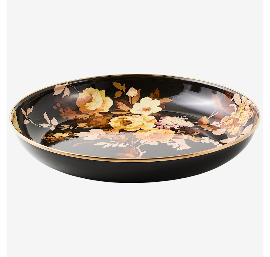 Image 237770_WIRBN.jpg, Product 237-770 / Price $125.00, MacKenzie-Childs Hand Decorated Enamel Abundant Bowl from MacKenzie Childs on TSC.ca's Kitchen department