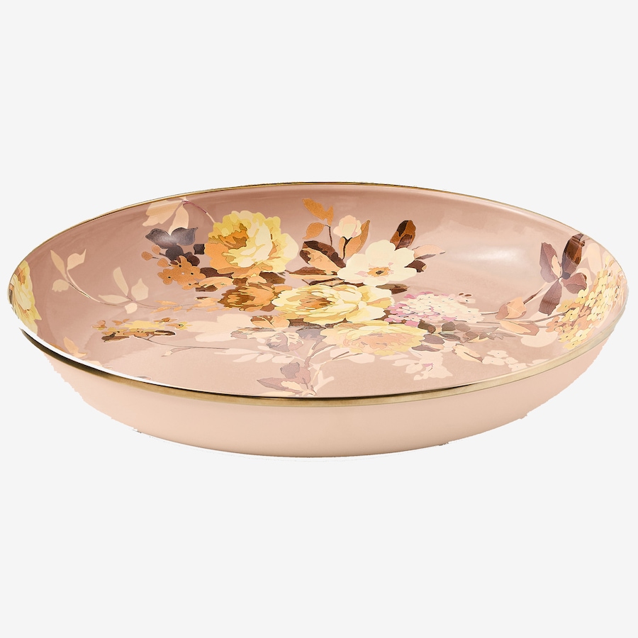 Image 237770_WIRME.jpg, Product 237-770 / Price $150.00, MacKenzie-Childs Hand Decorated Enamel Abundant Bowl from MacKenzie Childs on TSC.ca's Kitchen department