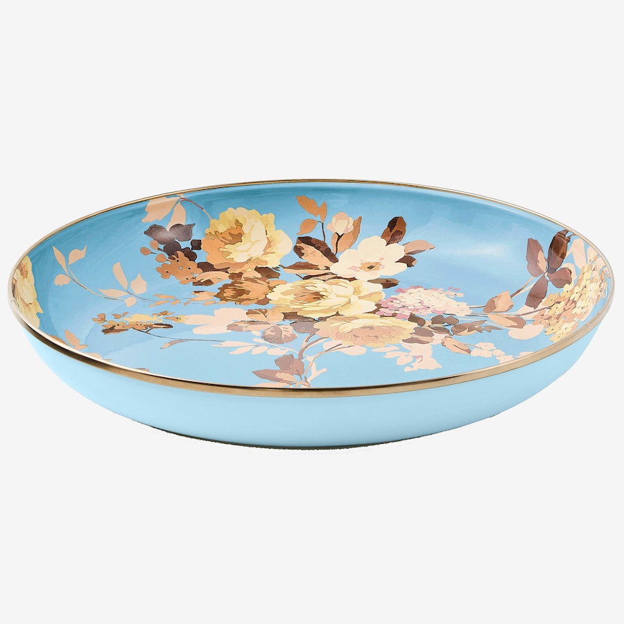 Image 237770_WIRSE.jpg, Product 237-770 / Price $150.00, MacKenzie-Childs Hand Decorated Enamel Abundant Bowl from MacKenzie Childs on TSC.ca's Kitchen department