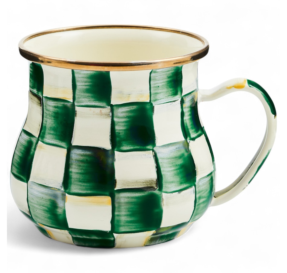 Image 237771_ALTMORE3.jpg, Product 237-771 / Price $269.00, MacKenzie-Childs Hand Decorated Enamel Mugs - Set of 4 from MacKenzie Childs on TSC.ca's Kitchen department