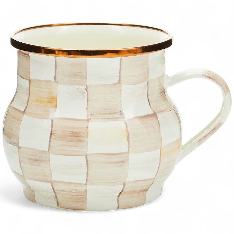 Image 237771_ALTMORE4.jpg, Product 237-771 / Price $332.00, MacKenzie-Childs Hand Decorated Enamel Mugs - Set of 4 from MacKenzie Childs on TSC.ca's Kitchen department