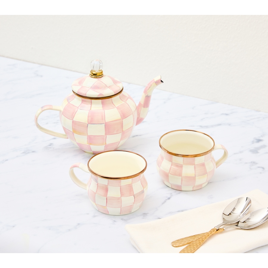 Image 237771_ALTMORE6.jpg, Product 237-771 / Price $332.00, MacKenzie-Childs Hand Decorated Enamel Mugs - Set of 4 from MacKenzie Childs on TSC.ca's Kitchen department