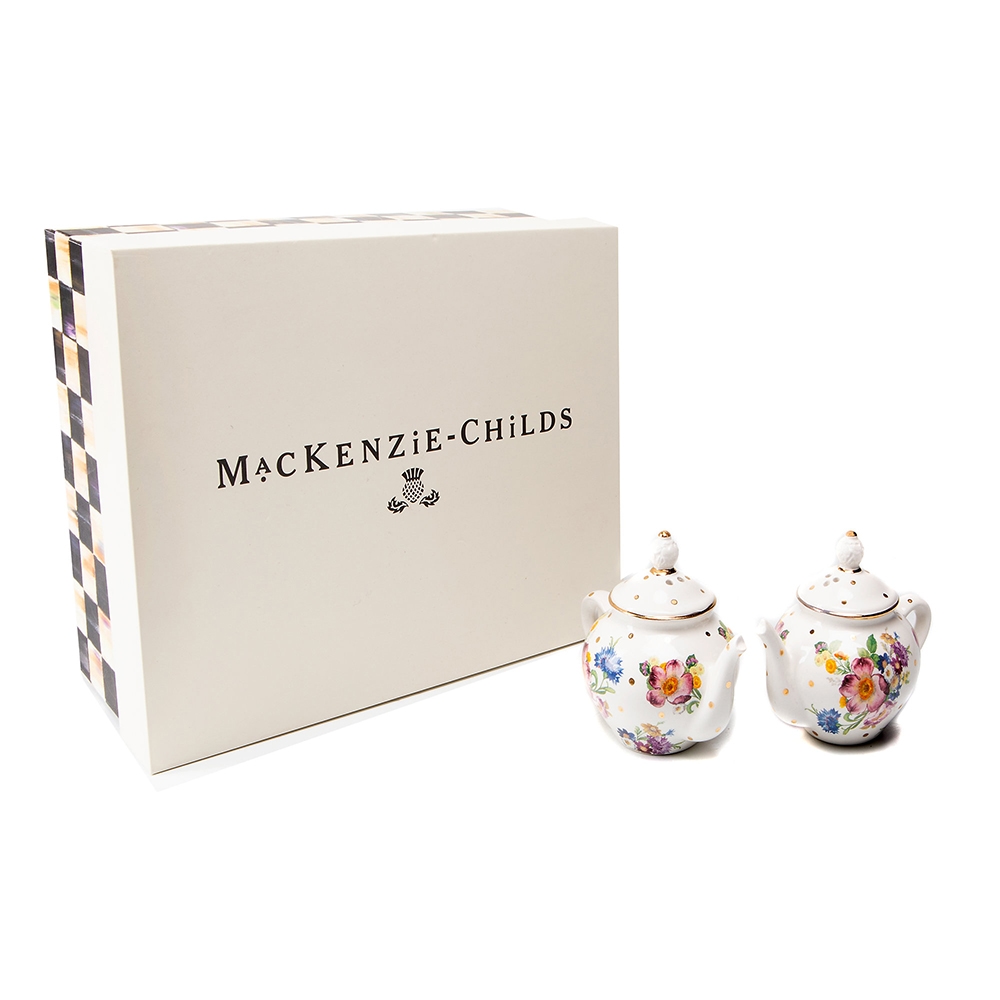 MacKenzie-Childs Teapot Salt & Pepper Set - TSC.ca