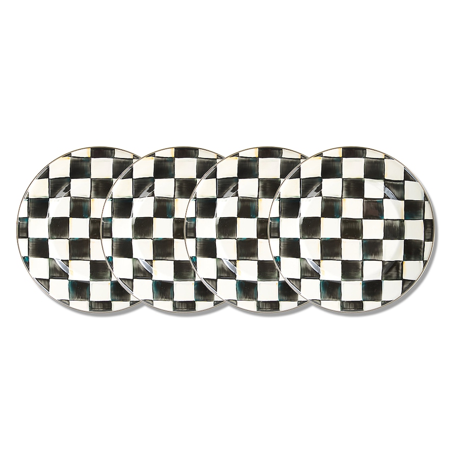 Image 237774_CRYCK.jpg, Product 237-774 / Price $349.00, MacKenzie-Childs Hand Decorated Enamel Dinner Plates - Set of 4 from MacKenzie Childs on TSC.ca's Kitchen department