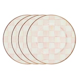 MacKenzie-Childs Hand Decorated Enamel Salad Plates - Set of 4