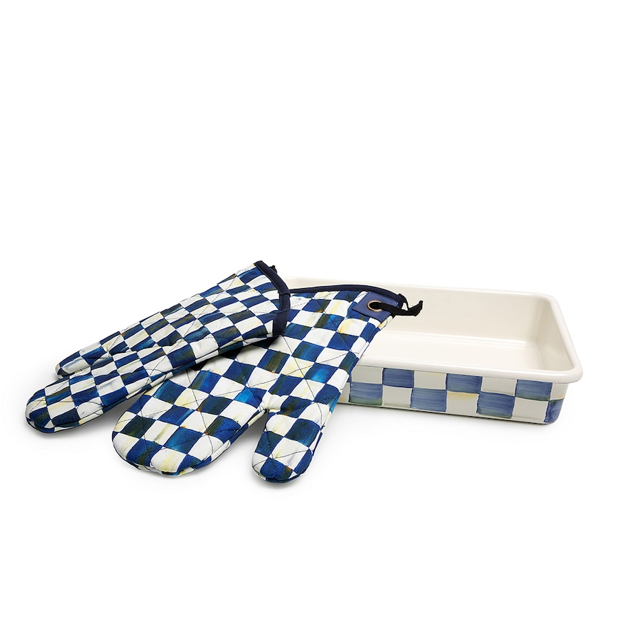 Image 237778.jpg, Product 237-778 / Price $154.88, MacKenzie-Childs Hand Painted Enamel Baking Set from MacKenzie Childs on TSC.ca's Kitchen department
