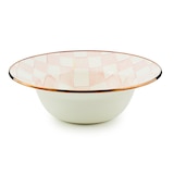 MacKenzie-Childs Hand Decorated Enamel Serving Bowl