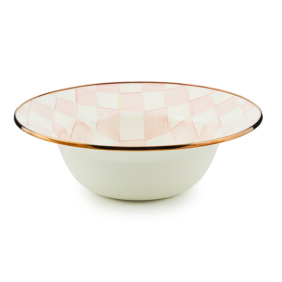 Image 237781_ROSCK.jpg, Product 237-781 / Price $150.00, MacKenzie-Childs Hand Decorated Enamel Serving Bowl from MacKenzie Childs on TSC.ca's Kitchen department