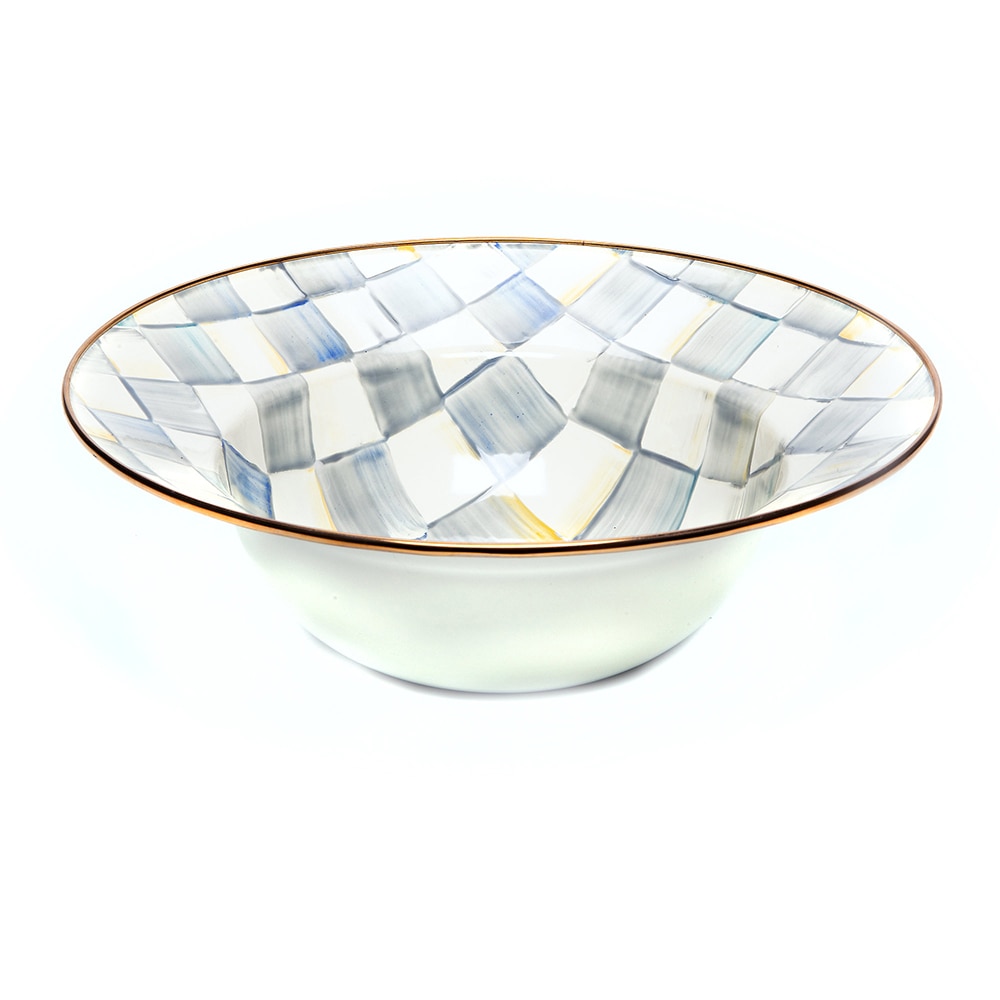 MacKenzie-Childs Hand Decorated Enamel Serving Bowl - TSC.ca