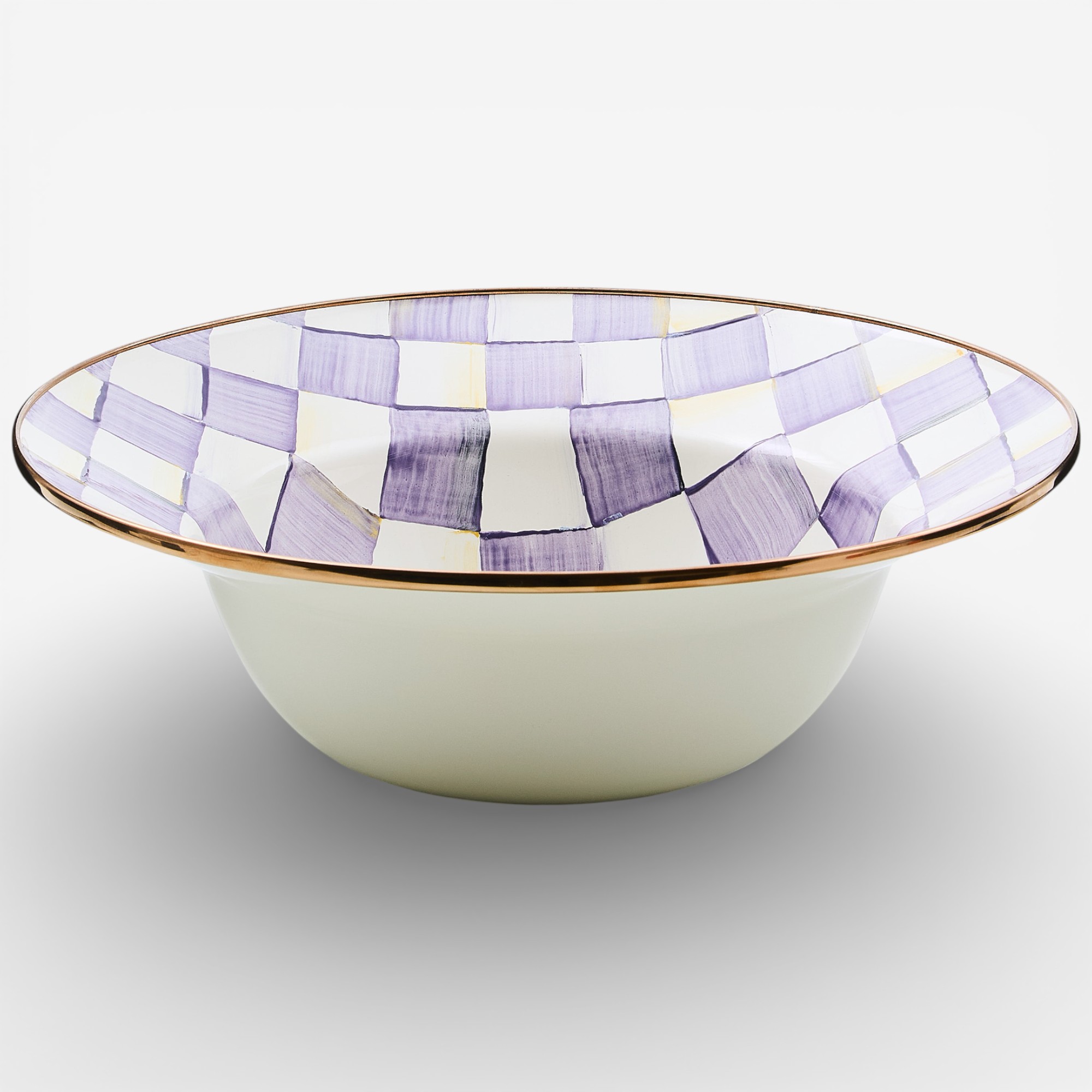 MacKenzie-Childs Hand Decorated Enamel Serving Bowl - TSC.ca