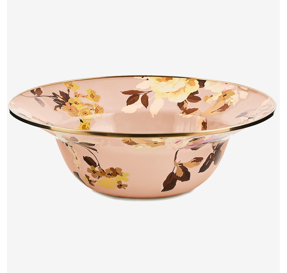 Image 237781_WIRME.jpg, Product 237-781 / Price $129.00, MacKenzie-Childs Hand Decorated Enamel Serving Bowl from MacKenzie Childs on TSC.ca's Kitchen department