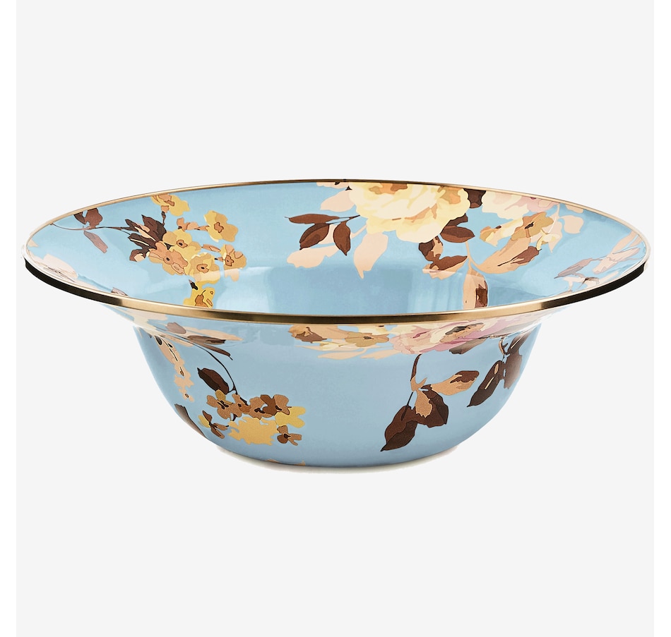 Image 237781_WIRSE.jpg, Product 237-781 / Price $129.00, MacKenzie-Childs Hand Decorated Enamel Serving Bowl from MacKenzie Childs on TSC.ca's Kitchen department