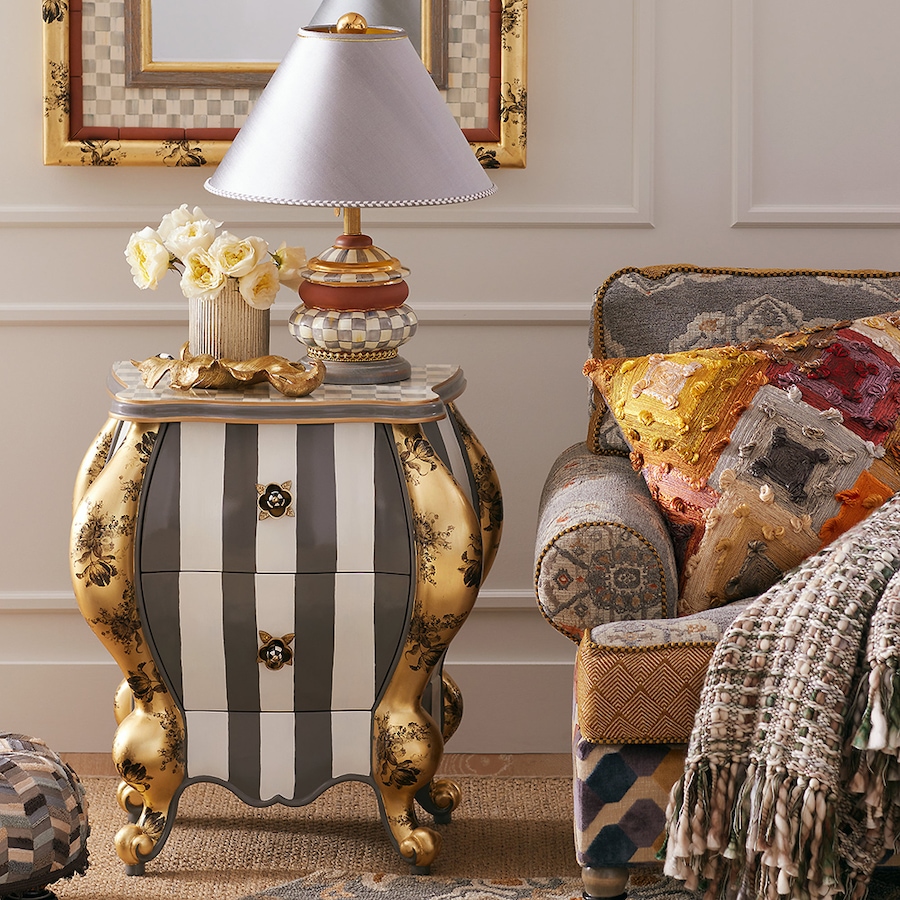 Image 237783_ALTMORE3.jpg, Product 237-783 / Price $99.33, Mackenzie-Childs Exclusive Gold Leaf Dish & Acorn Set  from MacKenzie Childs on TSC.ca's Home & Garden department