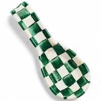MacKenzie-Childs Hand Decorated Enamel Spoon Rest