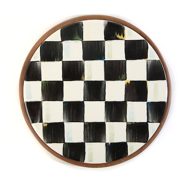 Mackenzie-Childs Hand Decorated Enamel Trivet