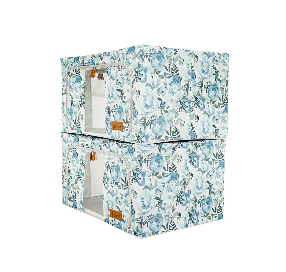 Image 237796_ALTMORE1.jpg, Product 237-796 / Price $29.33, Hoppel Extra-Large Collapsible Triple-Entry Storage Bins (set of 2) from Hoppel Storage on TSC.ca's Home & Garden department