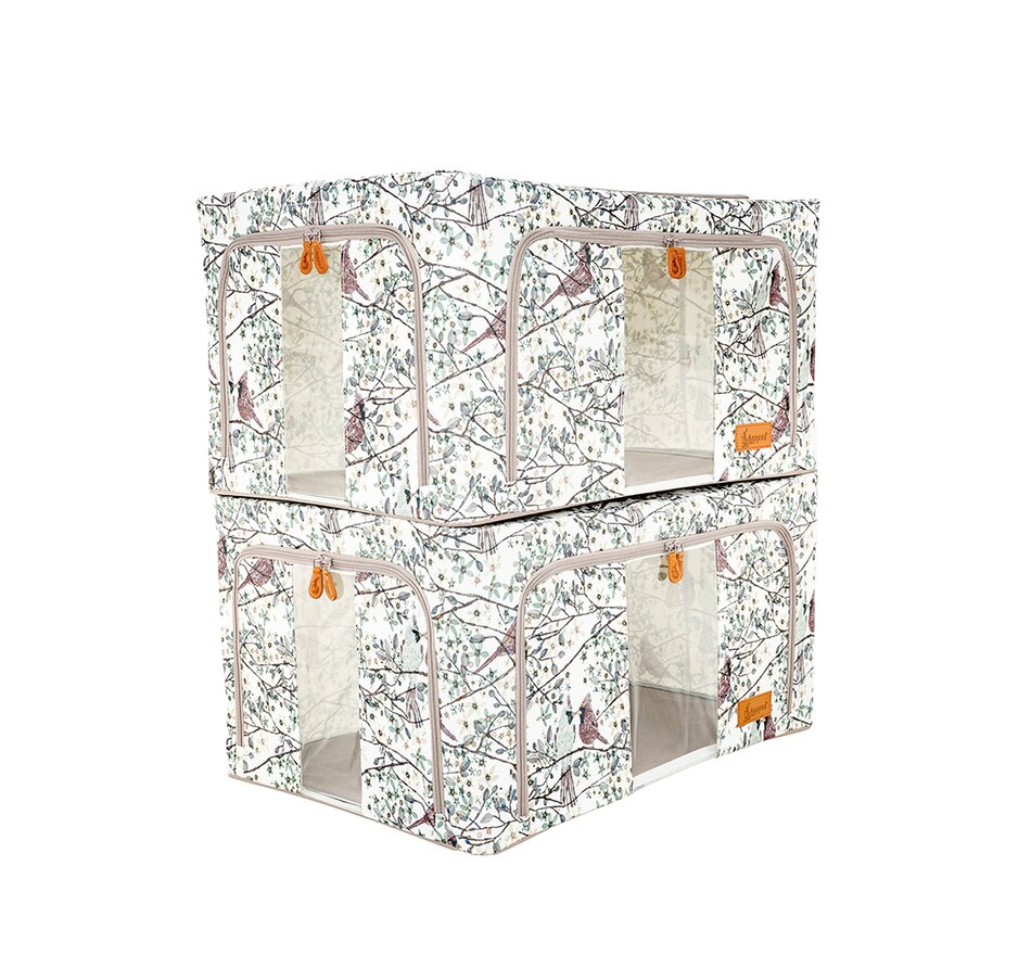 Image 237796_ALTMORE15.jpg, Product 237-796 / Price $29.33, Hoppel Extra-Large Collapsible Triple-Entry Storage Bins (set of 2) from Hoppel Storage on TSC.ca's Home & Garden department