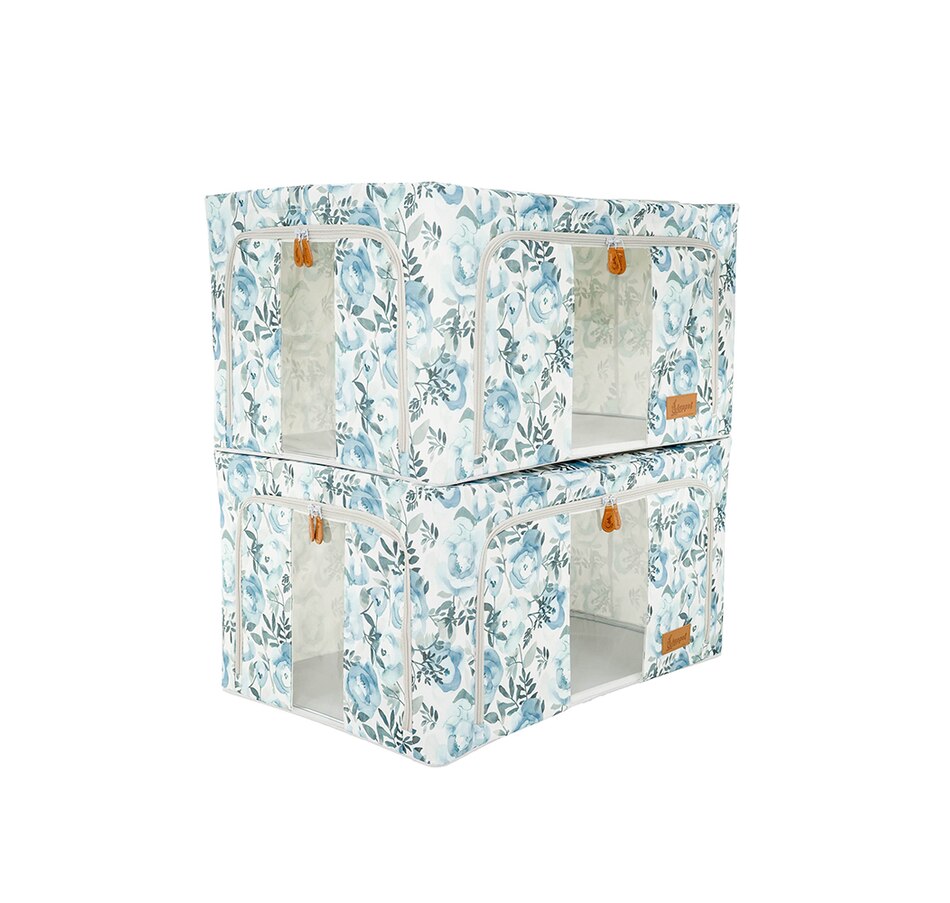 Image 237796_ALTMORE16.jpg, Product 237-796 / Price $29.33, Hoppel Extra-Large Collapsible Triple-Entry Storage Bins (set of 2) from Hoppel Storage on TSC.ca's Home & Garden department