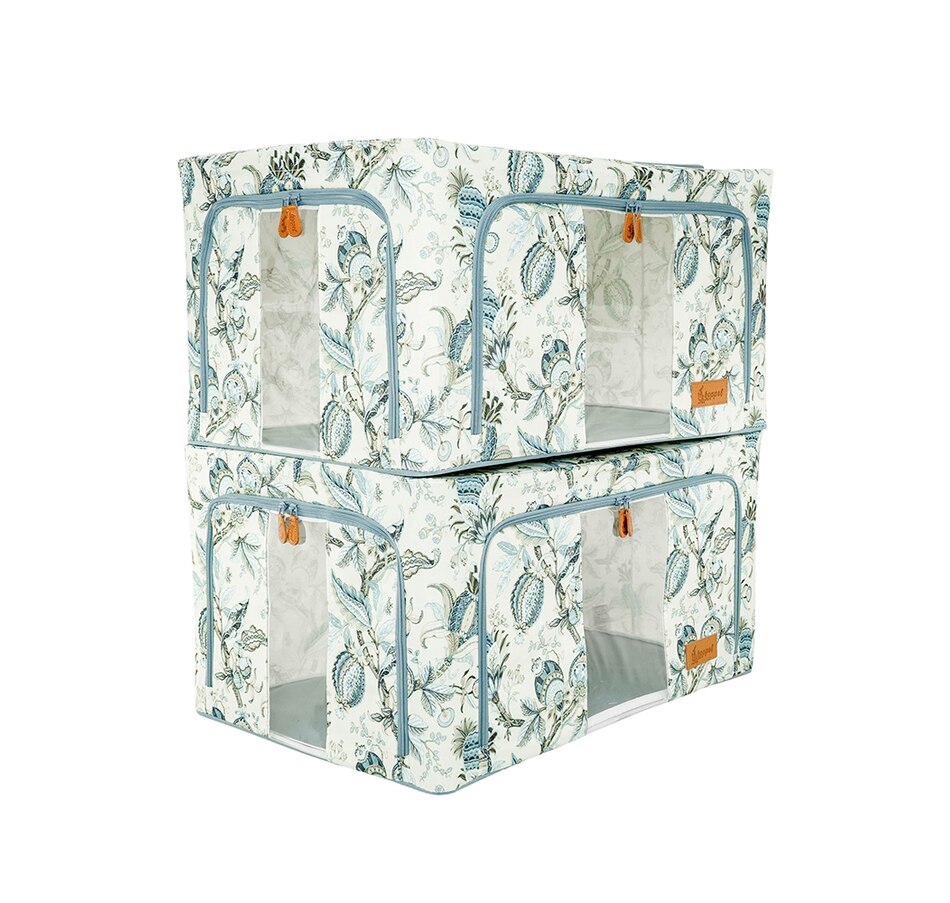 Image 237796_ALTMORE5.jpg, Product 237-796 / Price $29.33, Hoppel Extra-Large Collapsible Triple-Entry Storage Bins (set of 2) from Hoppel Storage on TSC.ca's Home & Garden department