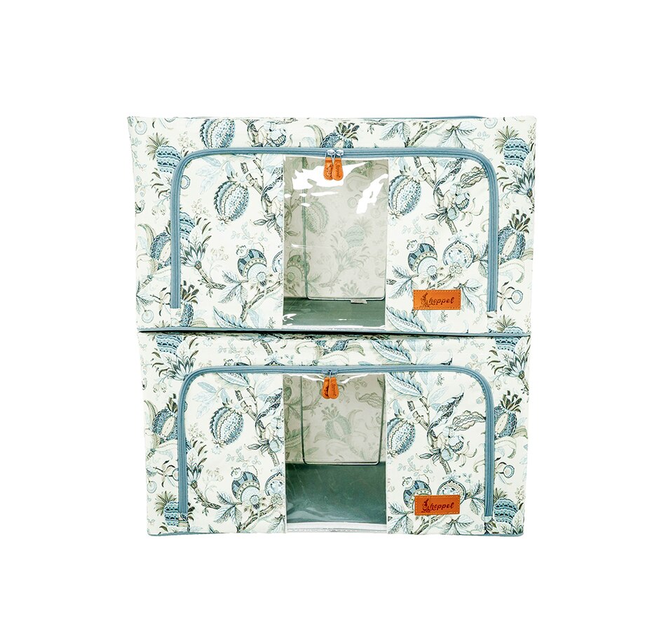 Image 237796_PSL.jpg, Product 237-796 / Price $29.33, Hoppel Extra-Large Collapsible Triple-Entry Storage Bins (set of 2) from Hoppel Storage on TSC.ca's Home & Garden department