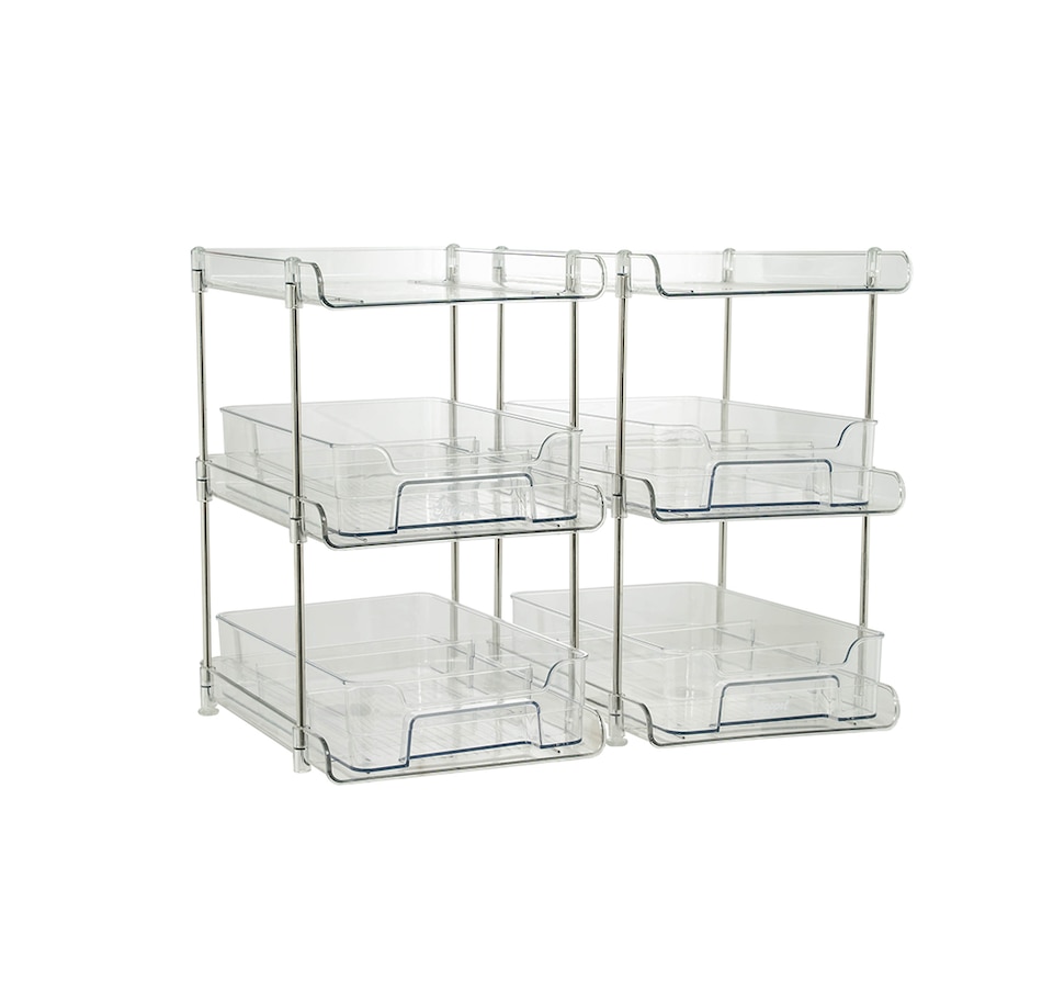 Kitchen Cabinet Organizers (White) - The Better Bundle – The