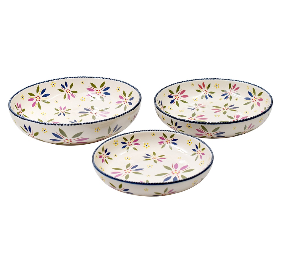 Image 237804_OWCNF.jpg, Product 237-804 / Price $44.99, temp-tations Shallow Nesting Bowls (set of 3) from temp-tations on TSC.ca's Kitchen department