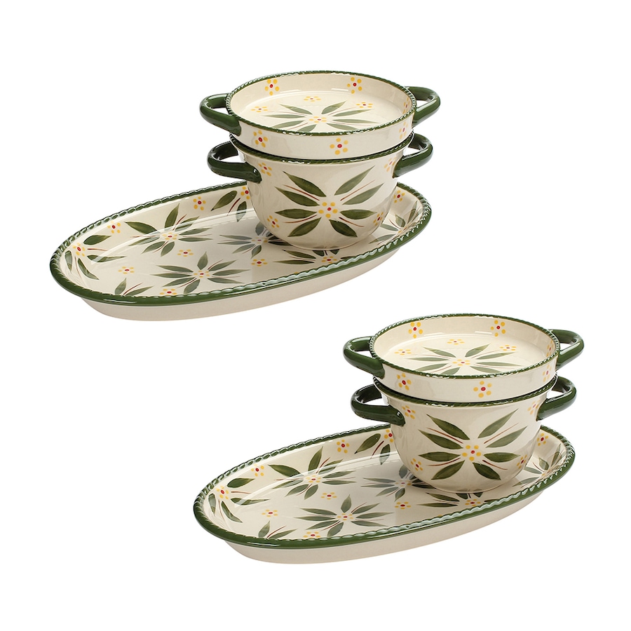 Image 237807_OWGRN.jpg, Product 237-807 / Price $59.99, temp-tations Soup and Sandwich Set with Lid-Its (set of 2) from temp-tations on TSC.ca's Kitchen department