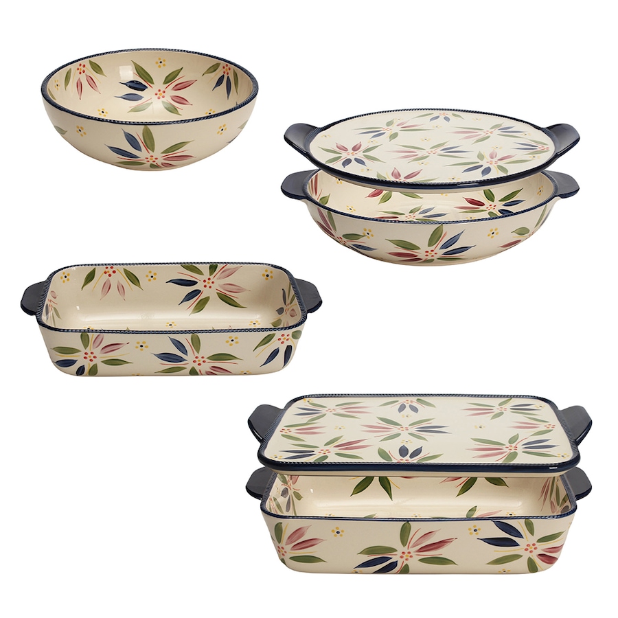 Image 237808_OWCNF.jpg, Product 237-808 / Price $124.99, temp-tations 6-Piece Essential Bake and Serve Set from temp-tations on TSC.ca's Kitchen department