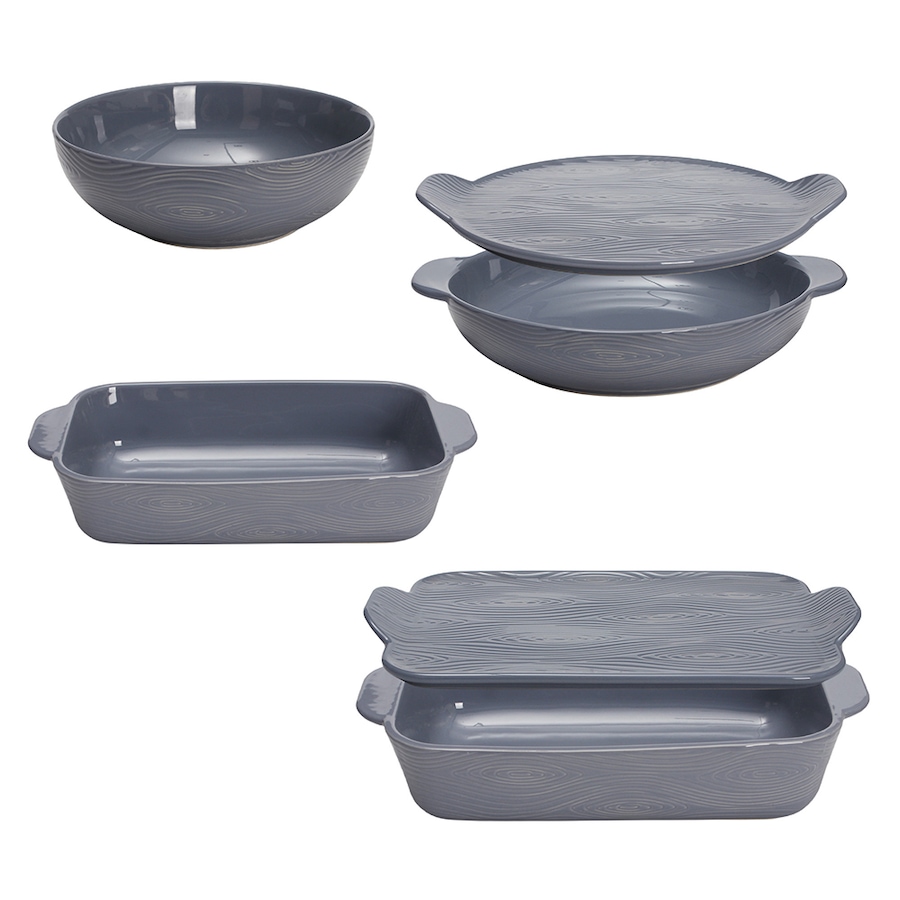 Image 237808_WODLS.jpg, Product 237-808 / Price $124.99, temp-tations 6-Piece Essential Bake and Serve Set from temp-tations on TSC.ca's Kitchen department
