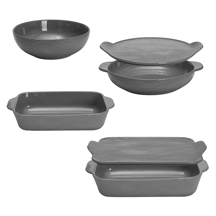 Image 237808_WOOLG.jpg, Product 237-808 / Price $124.99, temp-tations 6-Piece Essential Bake and Serve Set from temp-tations on TSC.ca's Kitchen department