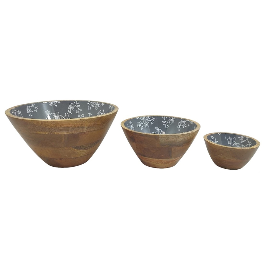 Image 237810_FLLGR.jpg, Product 237-810 / Price $79.99, temp-tations Wooden Bowl (set of 3) from temp-tations on TSC.ca's Kitchen department