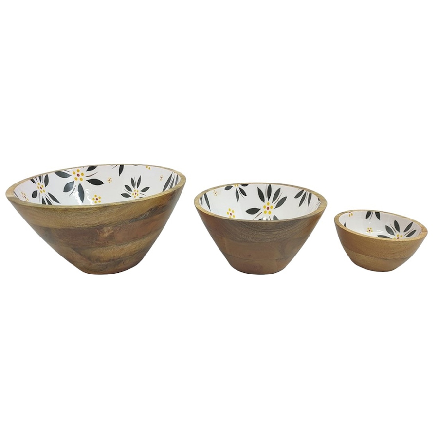 Image 237810_OWBLK.jpg, Product 237-810 / Price $79.99, temp-tations Wooden Bowl (set of 3) from temp-tations on TSC.ca's Kitchen department