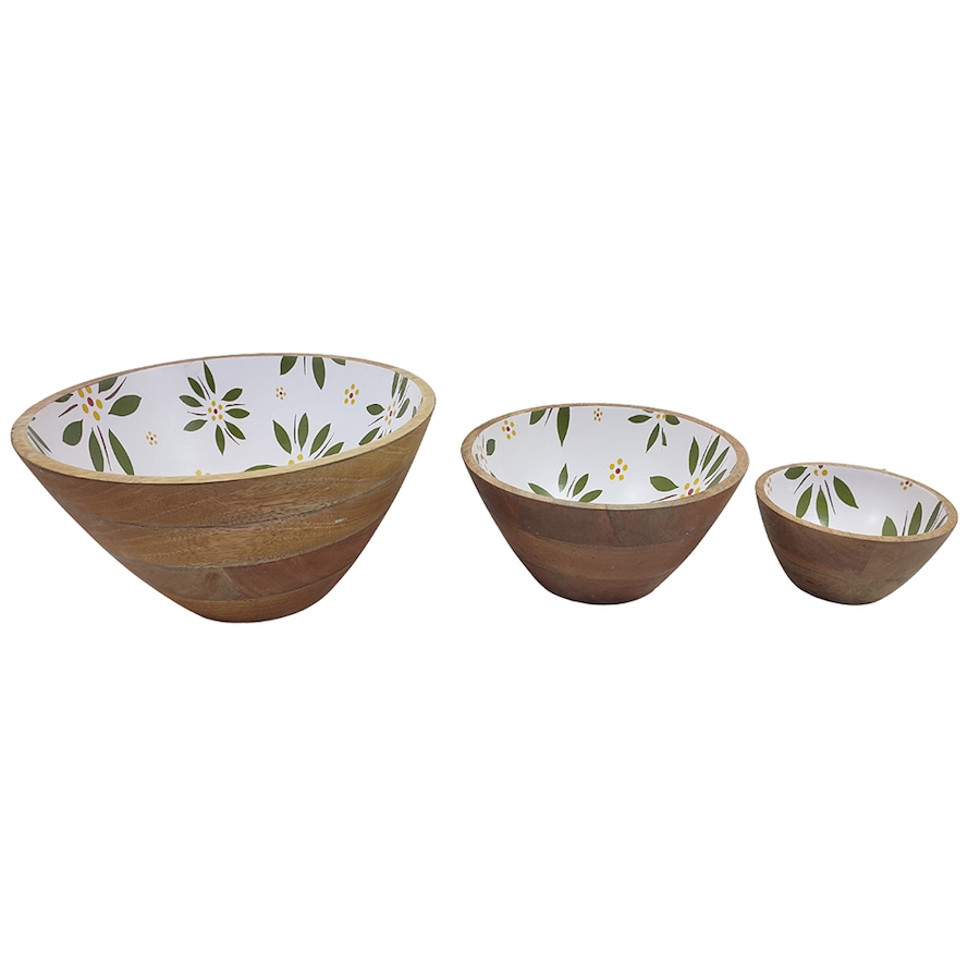 Image 237810_OWGRN.jpg, Product 237-810 / Price $79.99, temp-tations Wooden Bowl (set of 3) from temp-tations on TSC.ca's Kitchen department