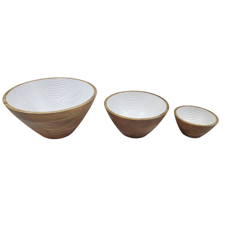 Image 237810_WOOLW.jpg, Product 237-810 / Price $79.99, temp-tations Wooden Bowl (set of 3) from temp-tations on TSC.ca's Kitchen department