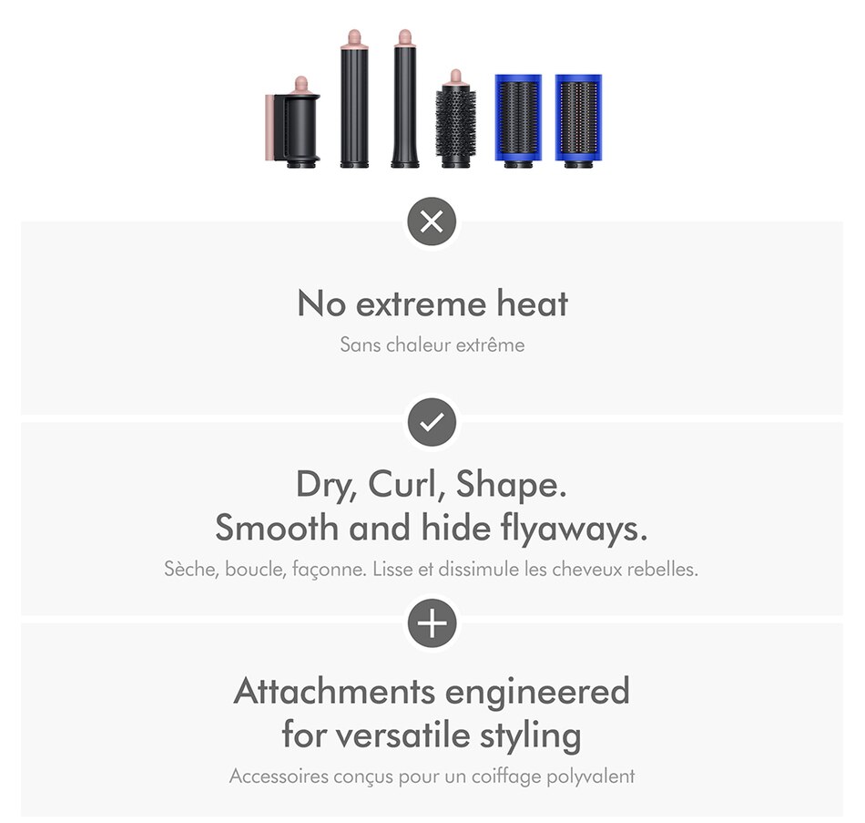 Image 237816_ALTMORE6.jpg, Product 237-816 / Price $799.99, Dyson Special Edition Airwrap Multi-Styler Complete Long Gift Set in Ultra Blue/Blush from Dyson on TSC.ca's Beauty department