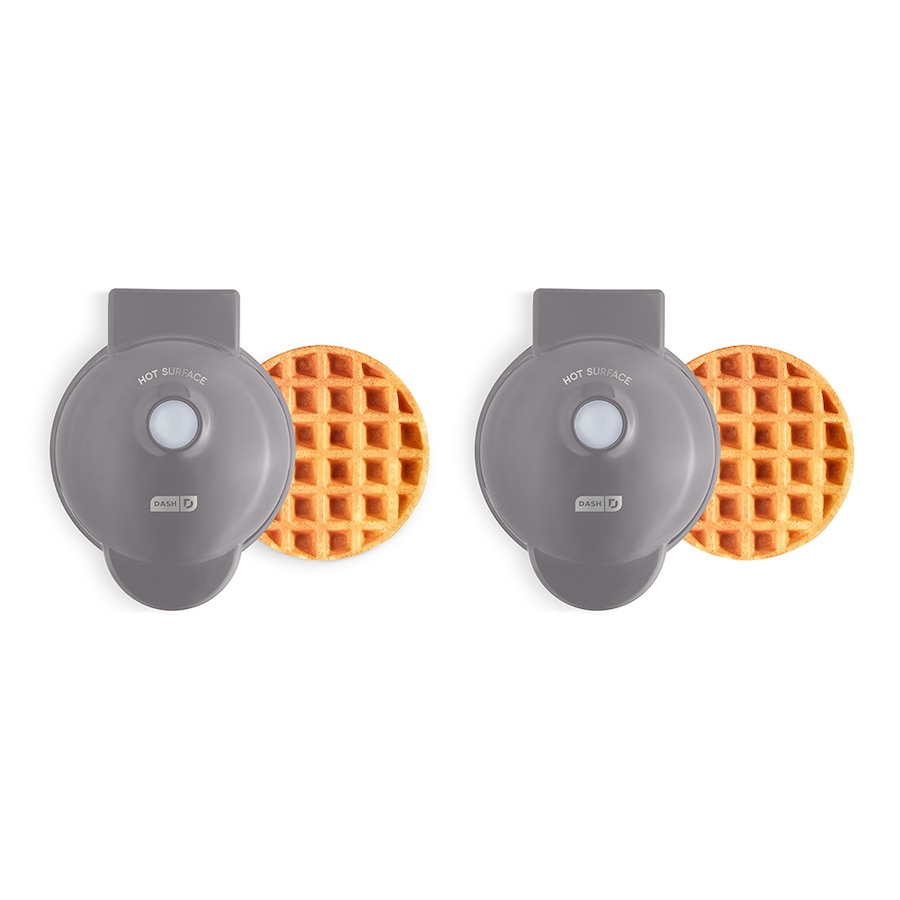 Image 237824_GRY.jpg, Product 237-824 / Price $31.88, Dash Deluxe Mini Waffle Maker (2-pack) from Dash Kitchen on TSC.ca's Kitchen department