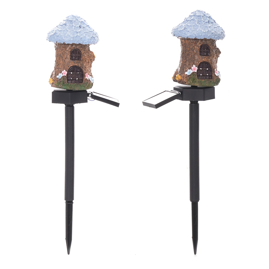 Image 237841_LAV.jpg, Product 237-841 / Price $9.33, Grumpy Gardener Solar Fairy House (2-pack) from Grumpy Gardener on TSC.ca's Home & Garden department