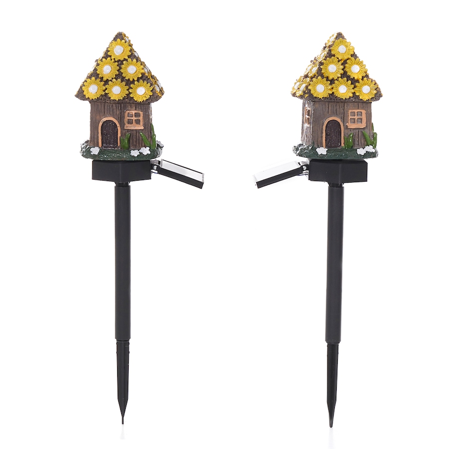 Image 237841_YEL.jpg, Product 237-841 / Price $9.33, Grumpy Gardener Solar Fairy House (2-pack) from Grumpy Gardener on TSC.ca's Home & Garden department