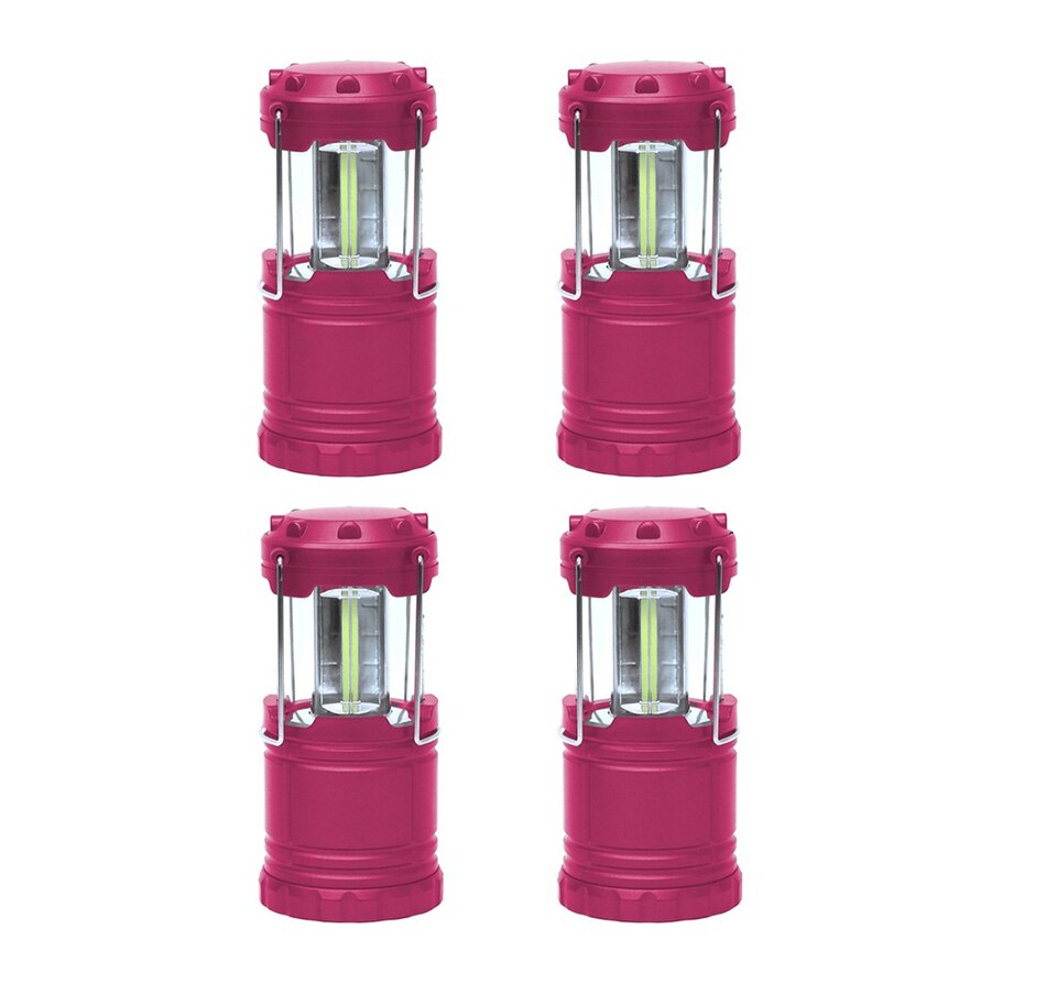 Image 237862_PNK.jpg, Product 237-862 / Price $49.99, Bell + Howell Taclight Lantern (Set of 4) from Bell + Howell on TSC.ca's Home & Garden department