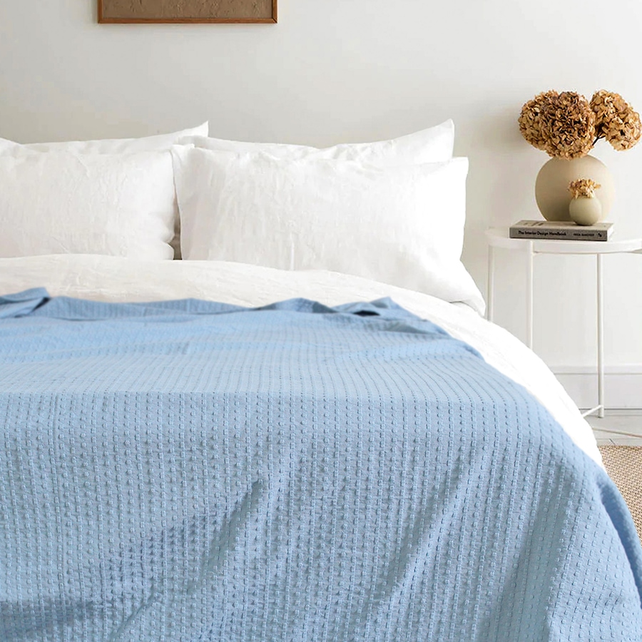 Image 237880_TOBLU.jpg, Product 237-880 / Price $89.99, Home Suite Colette Blanket from Home Suite on TSC.ca's Home & Garden department